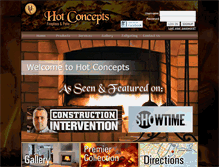 Tablet Screenshot of hotconceptsonline.com